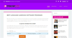 Desktop Screenshot of languageholic.com
